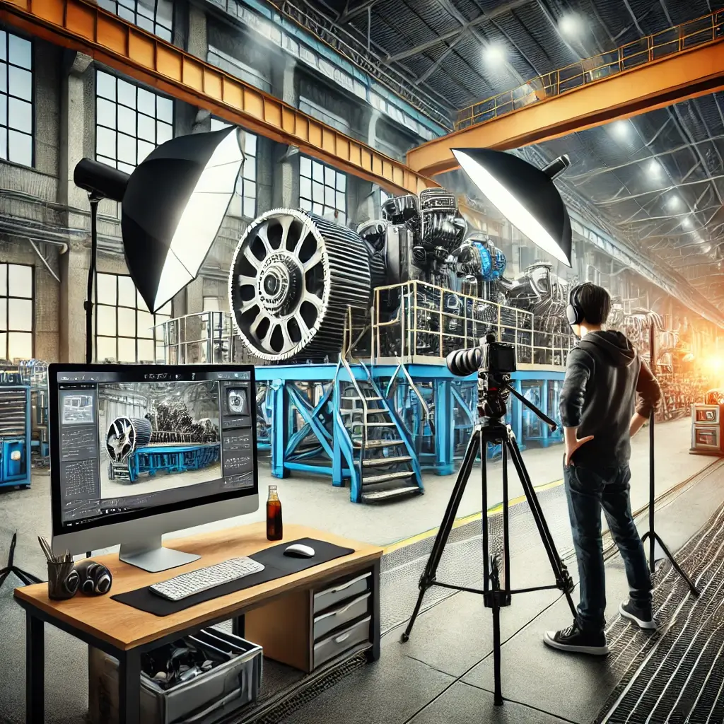 نکات کلیدی در عکاسی از ماشین‌آلات و تجهیزات صنعتی